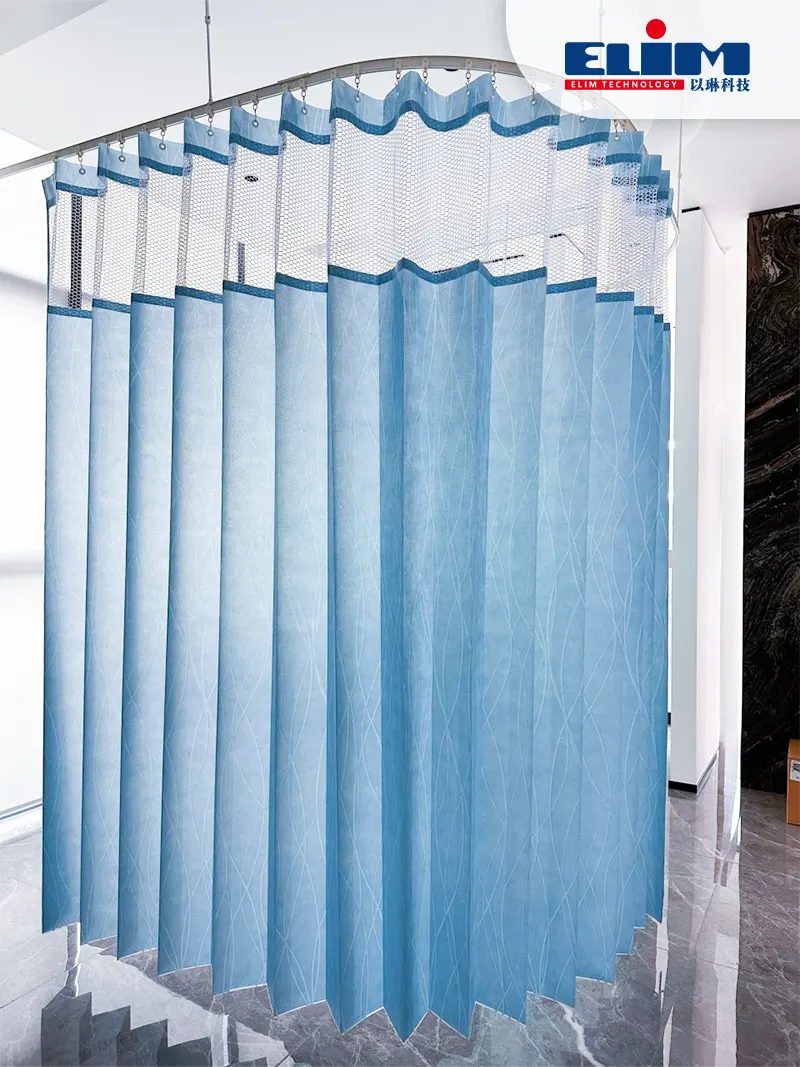 100% de polipropileno antibacteriano Cortinas de cama médica desechable
