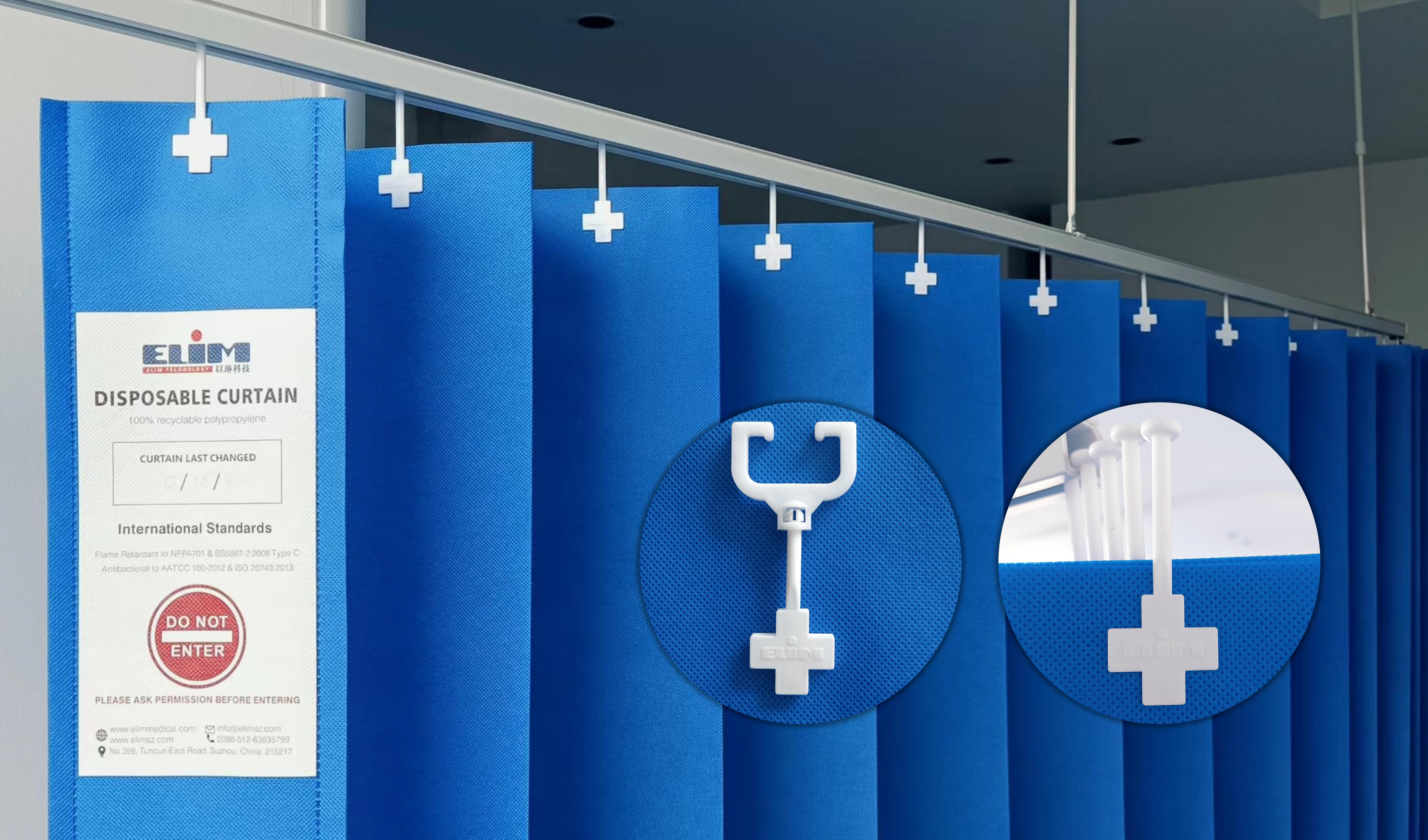 Guía de frecuencia de reemplazo de cortinas desechables