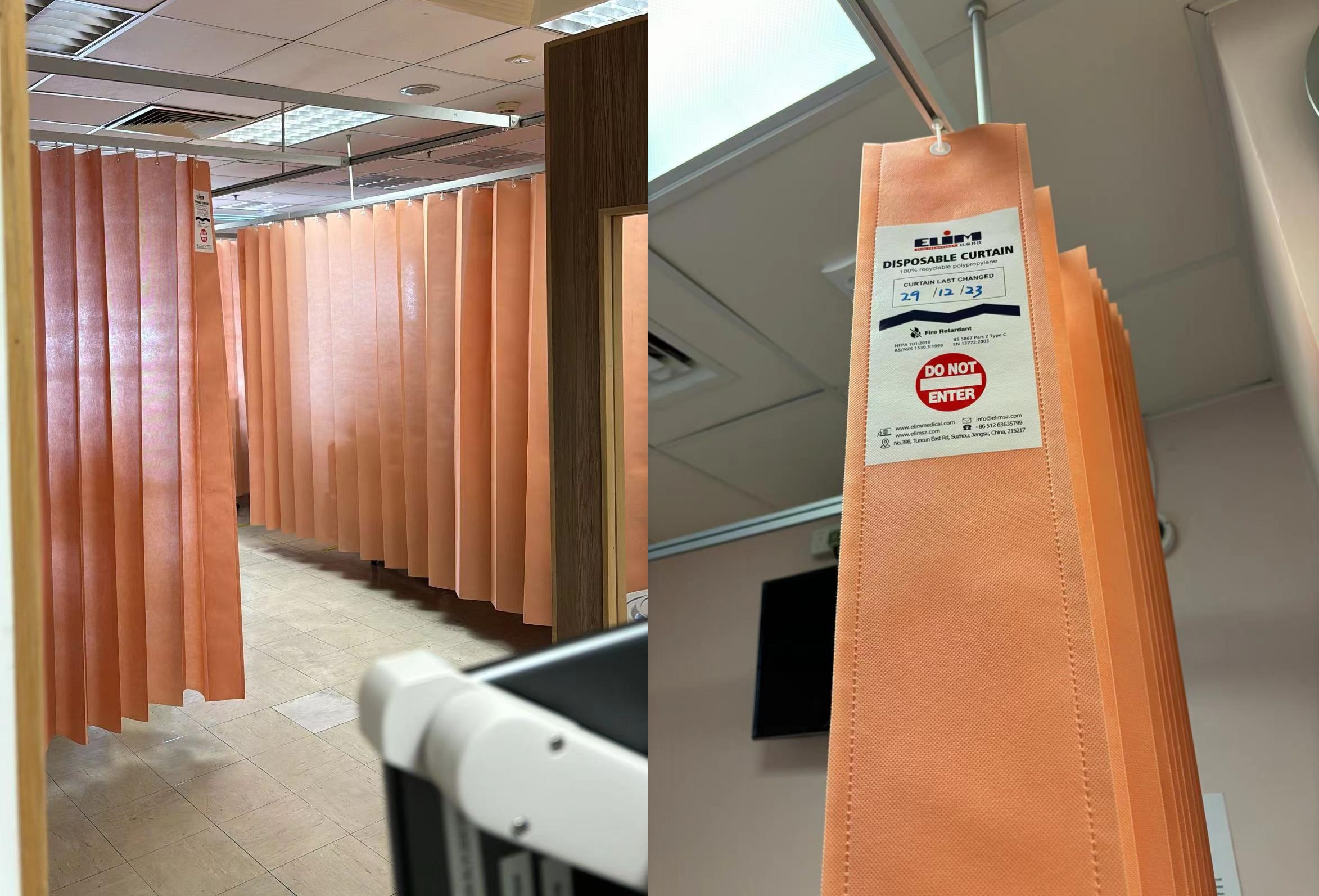Cortinas desechables Elim: una historia de éxito global en la atención médica