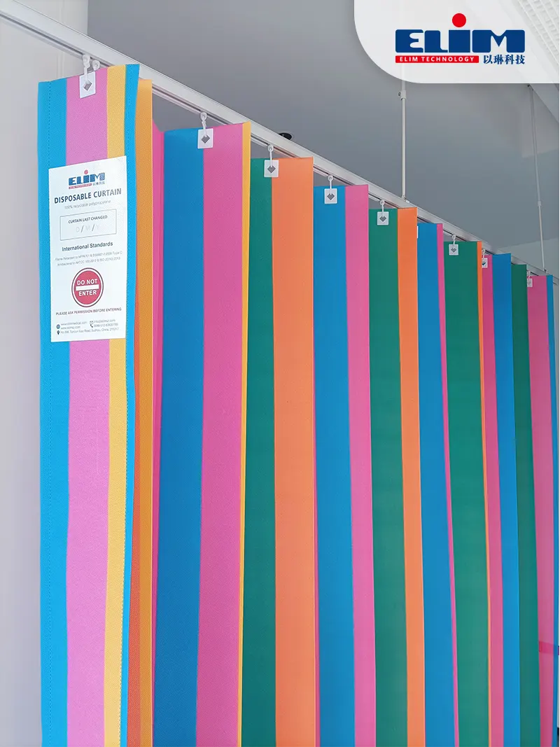 Cortinas de barrio para niños desechables